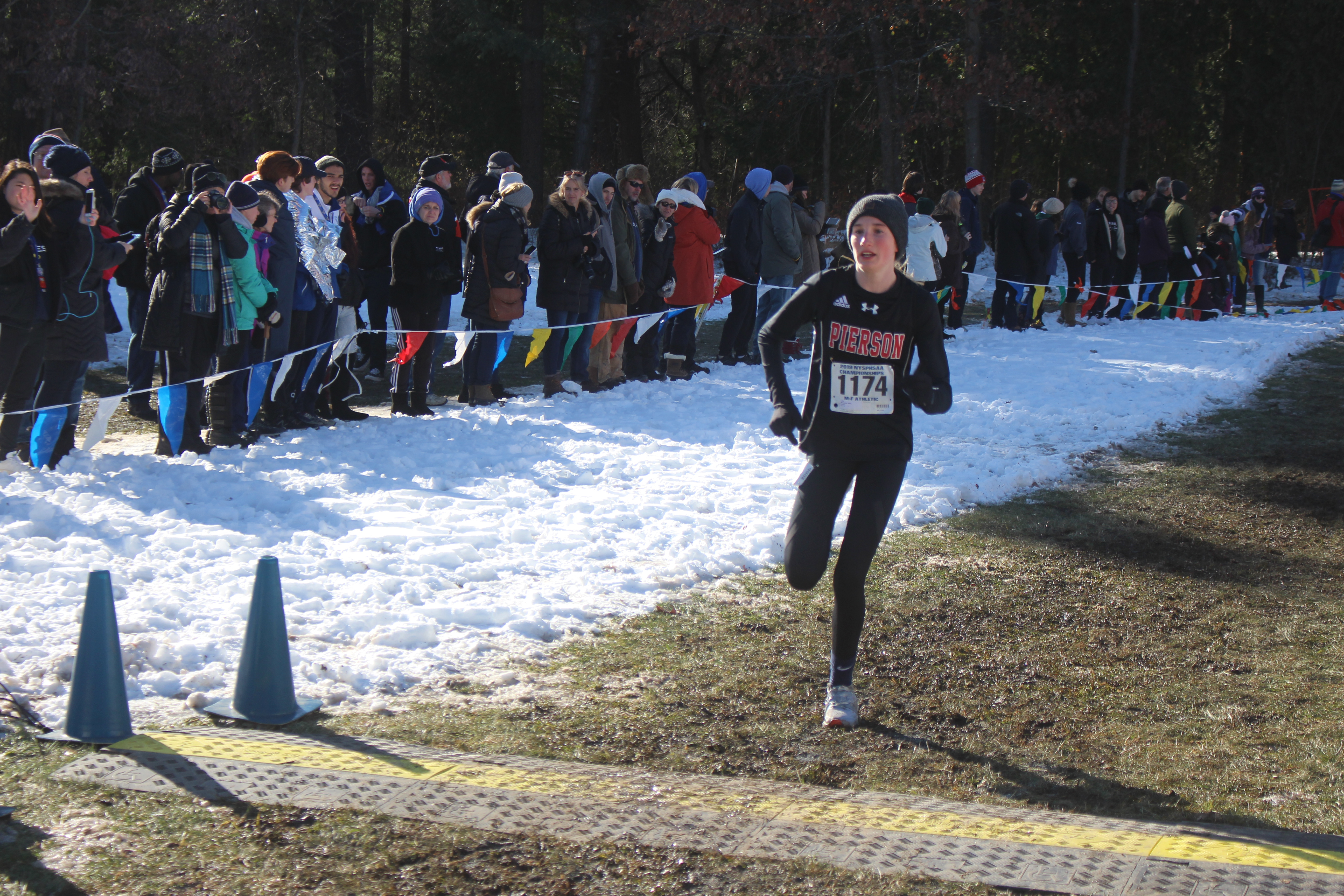 Abby Sherwood was Pierson's second finisher on Saturday.