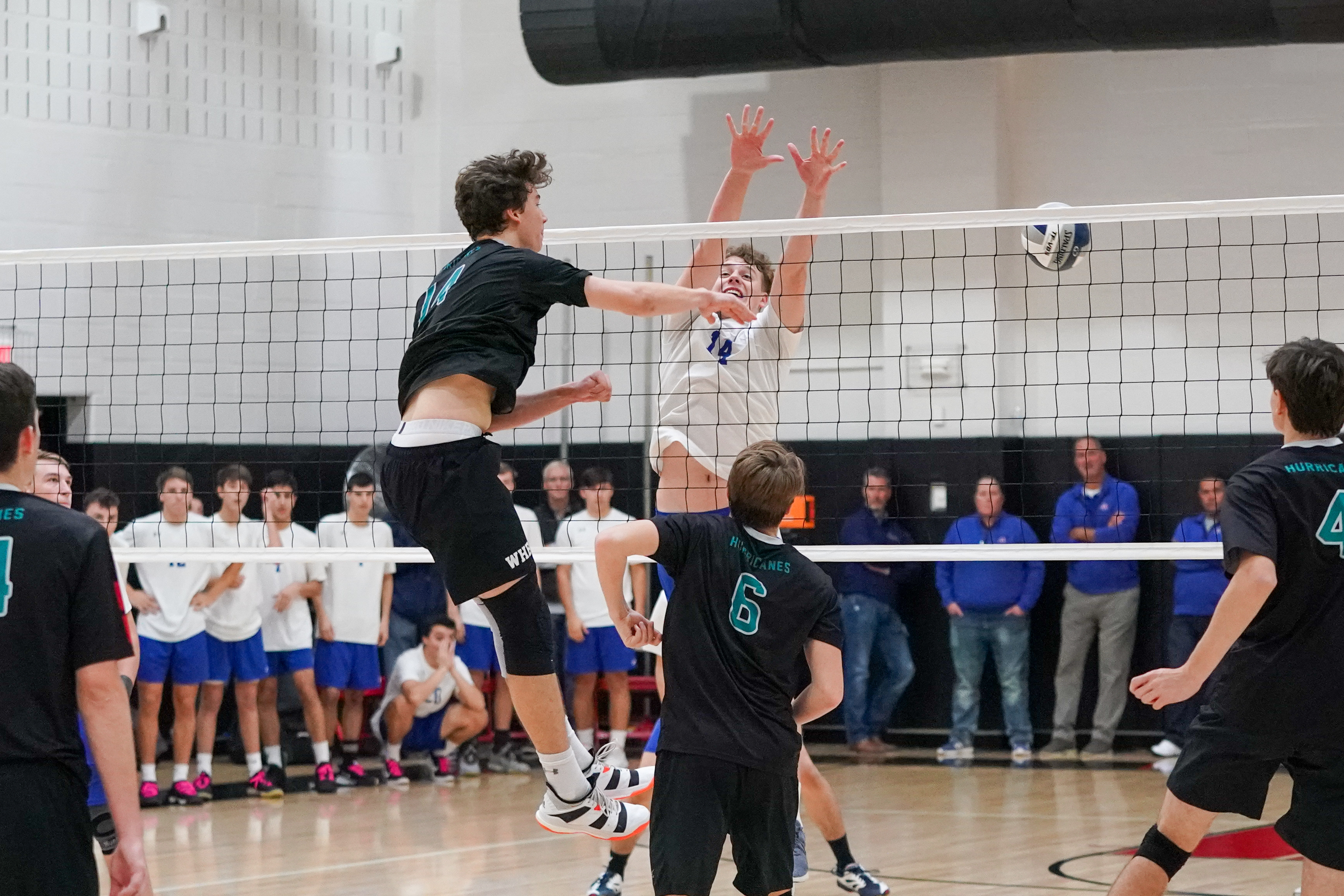 Daniel Haber had 15 kills on the night.