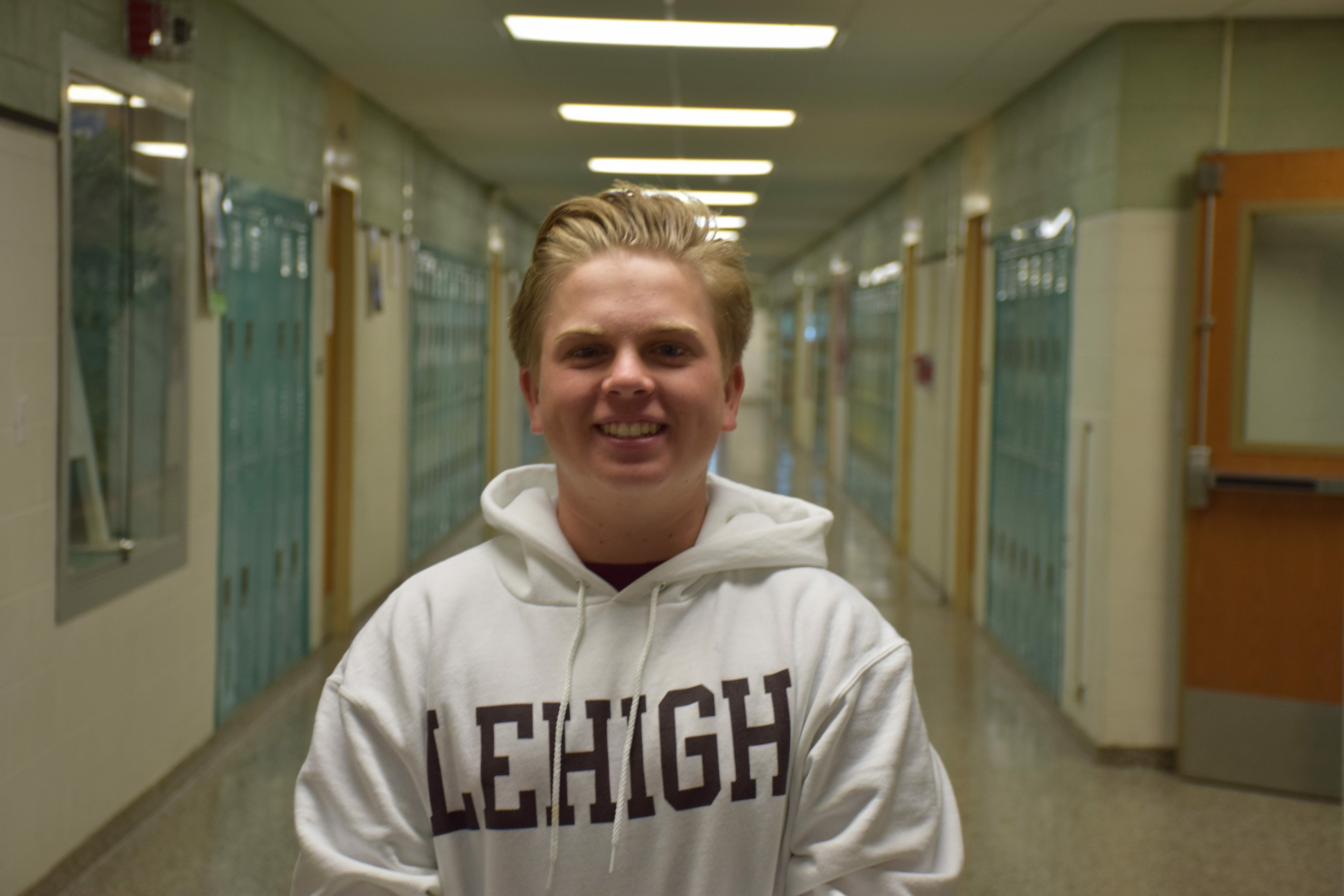 Westhampton Beach High School student Cole Federico was selected to perform with the prestigious NYSSMA All-State Symphonic Band.