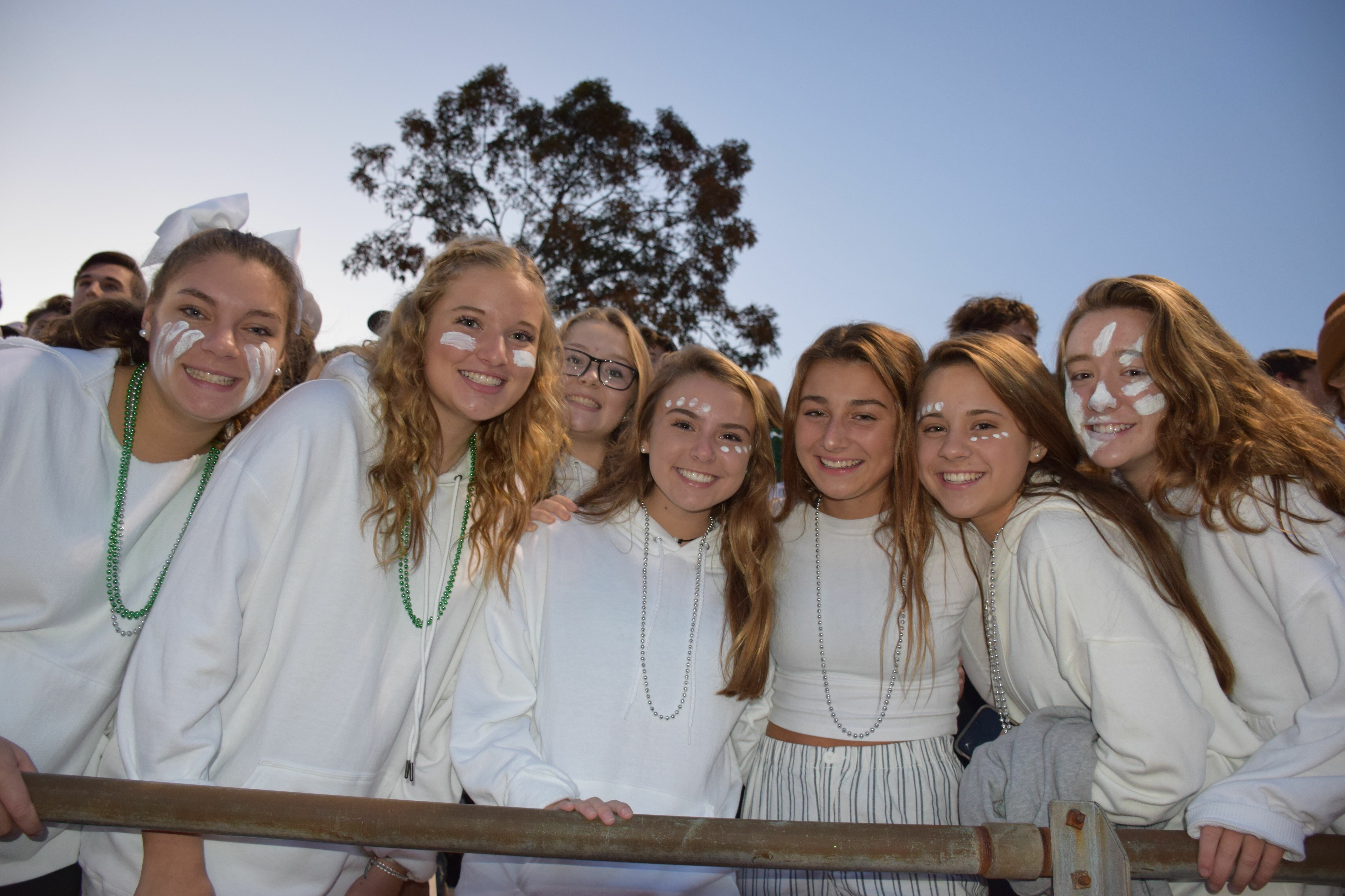 School spirit was on full display for homecoming festivities at Westhampton Beach High School on October 25.
