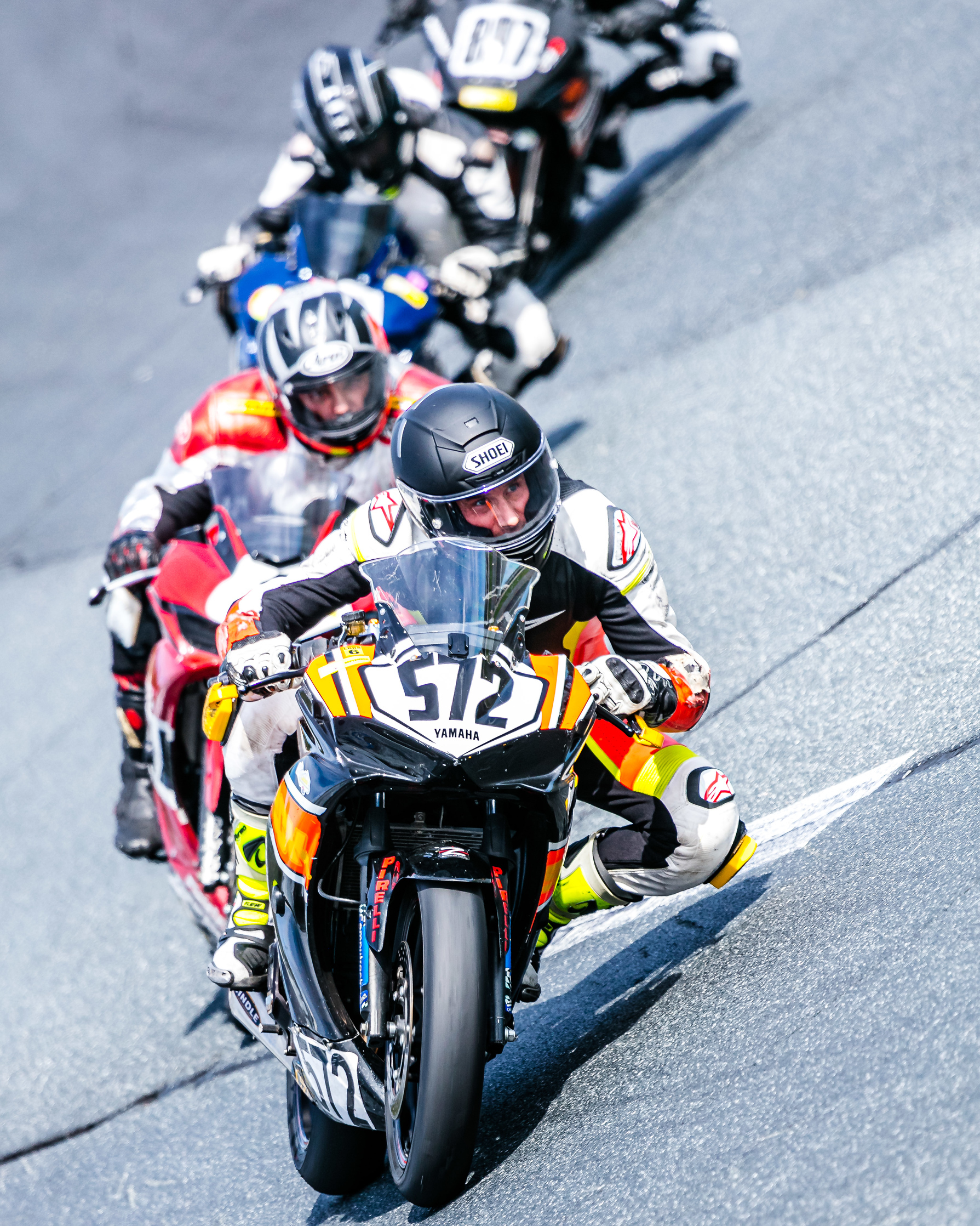 Shawn Barron won the Supersport 300 class of the Loudon Road Racing Series.