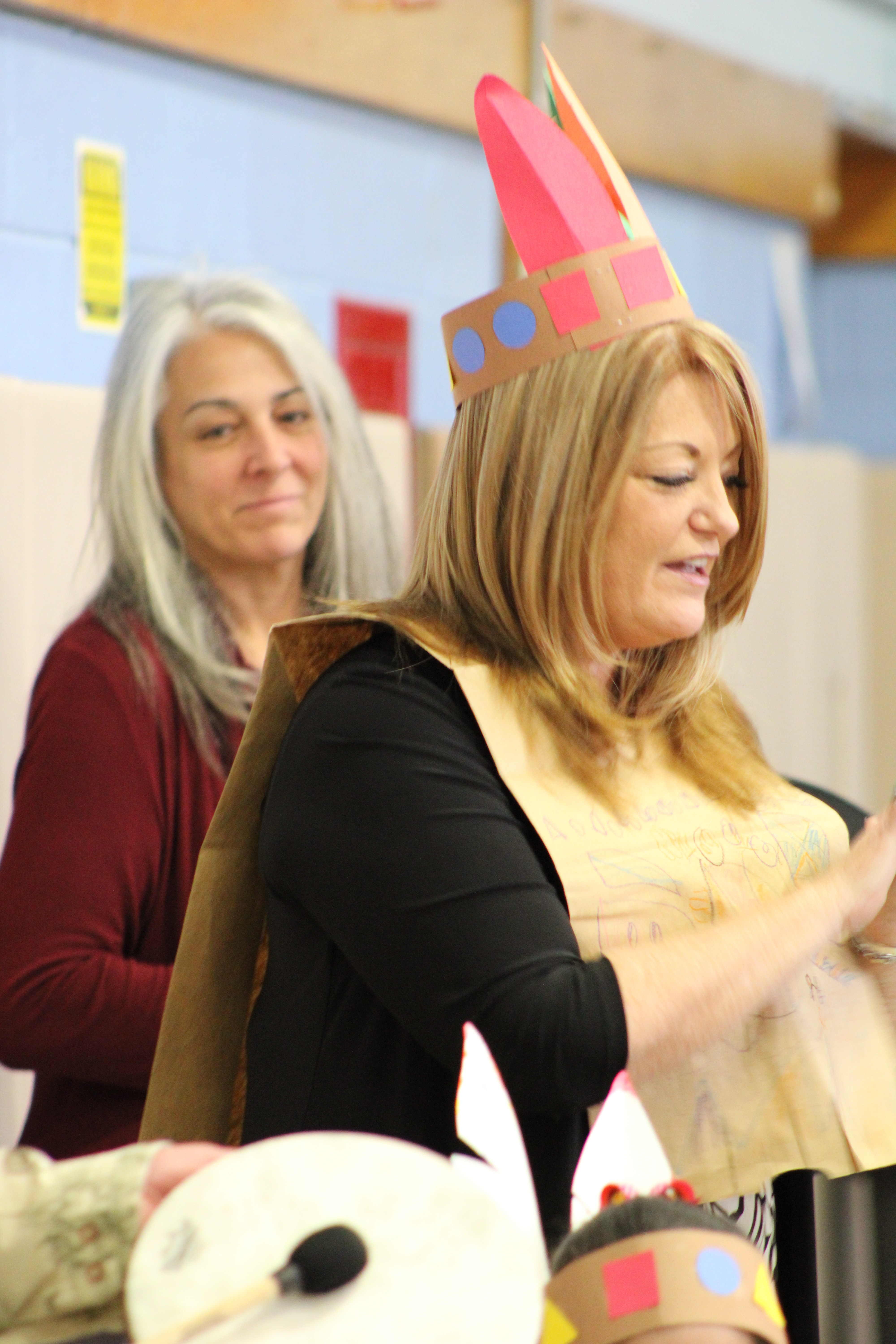 The Remsenburg-Speonk Elementary School hosted its Thanksgiving event on Thursday. 