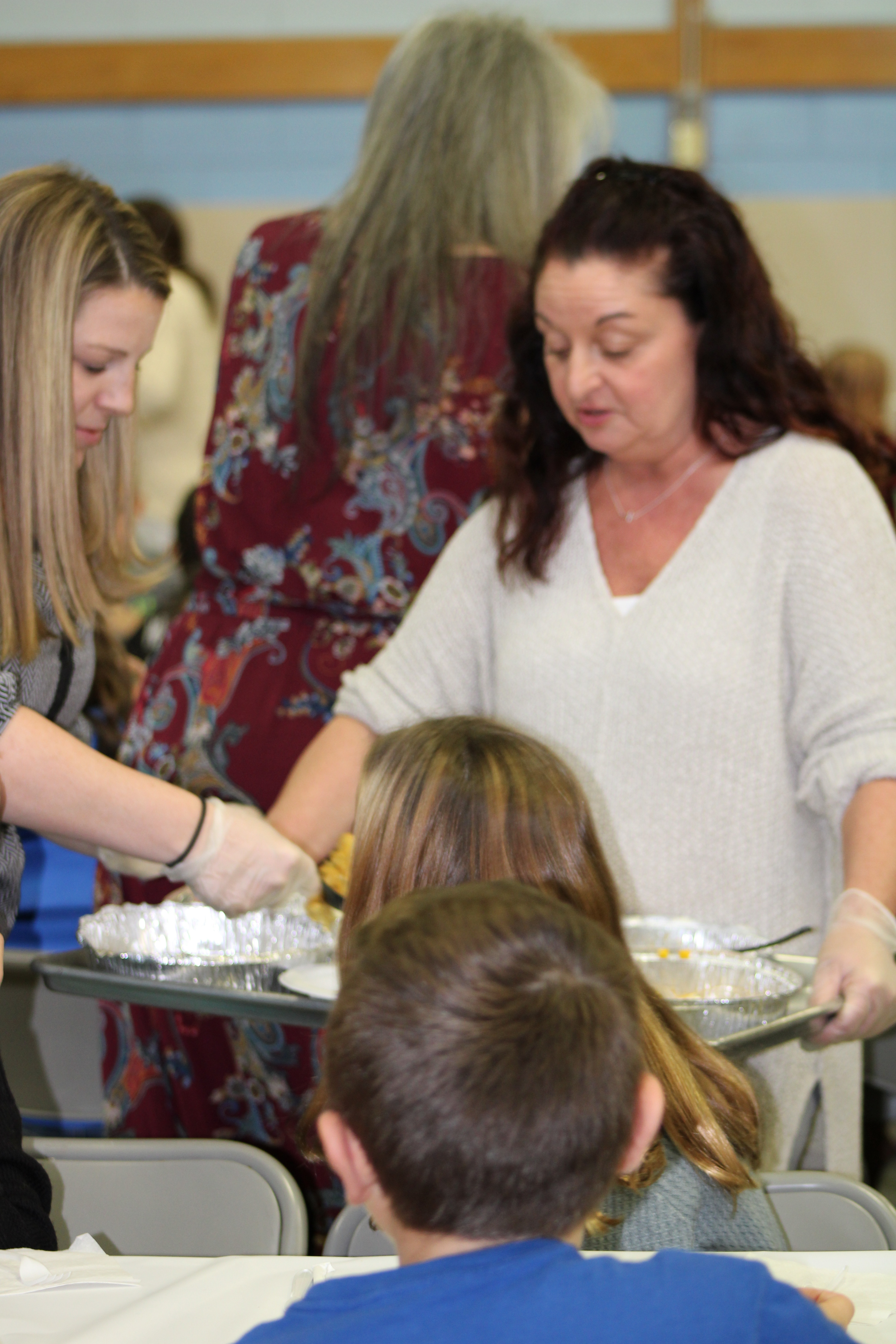The Remsenburg-Speonk Elementary School hosted its Thanksgiving event on Thursday. 