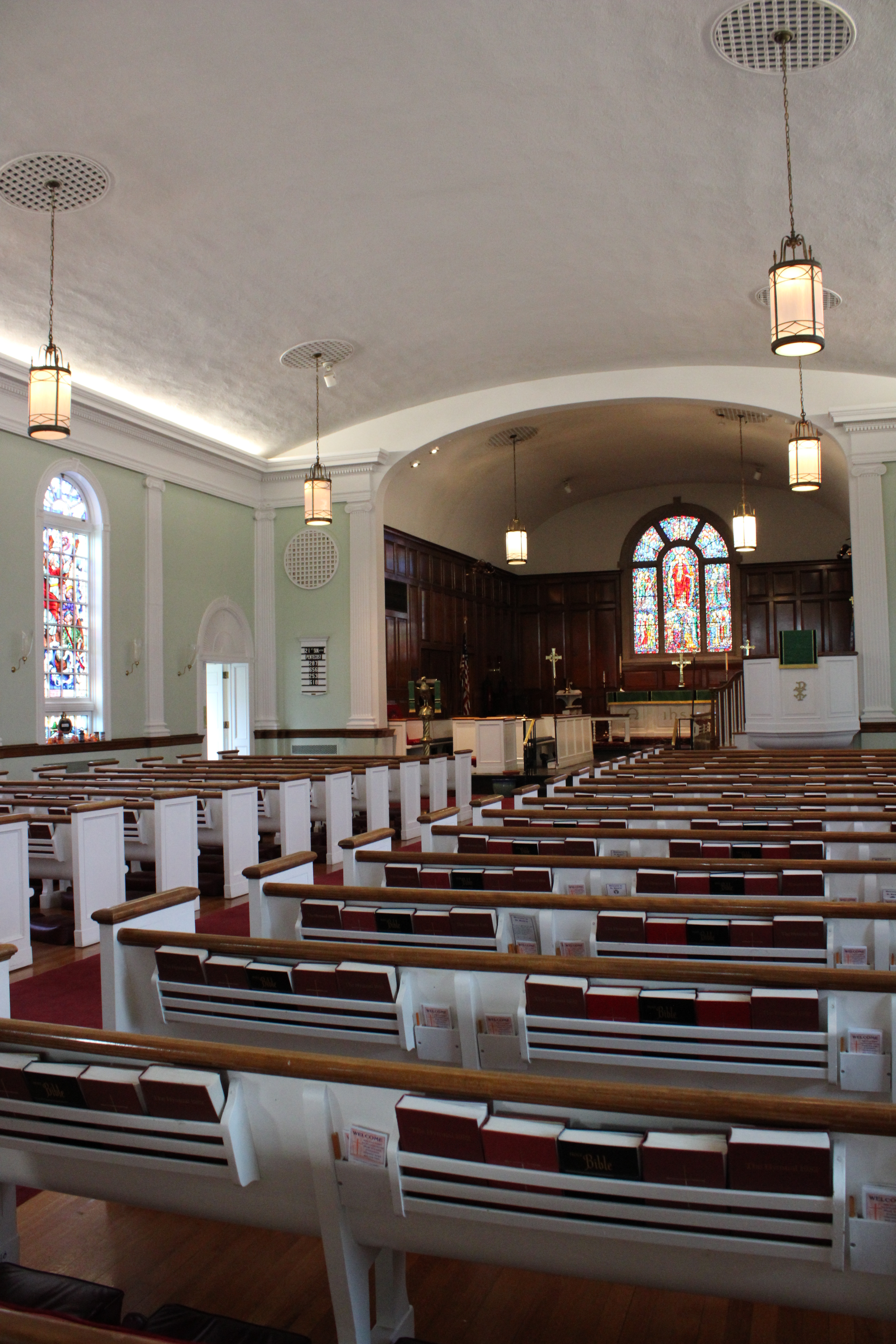 St. Mark's Episcopal Church in Westhampton Beach. 