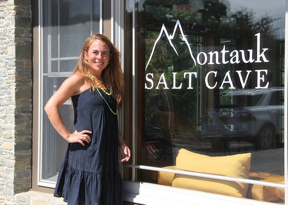 The Salt Cave has just opened in Montauk KYRIL BROMLEY