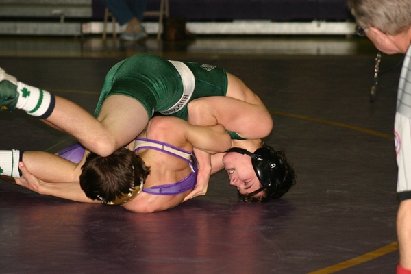 Westhampton Beach's Kyle Maddock won his matches against both Sayville and Rocky Point this week.