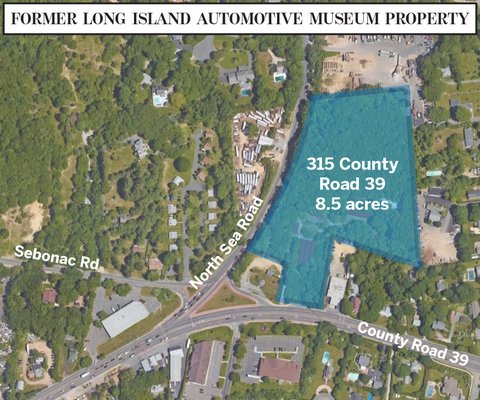 Former Long Island Automotive Museum Property