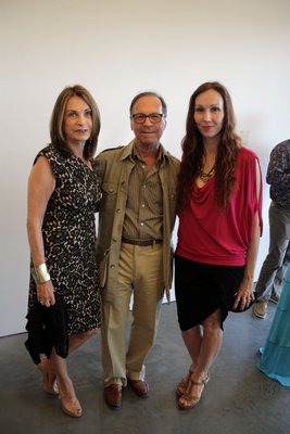 Sandy and Stephen Perlbinder with Andrea Grover.