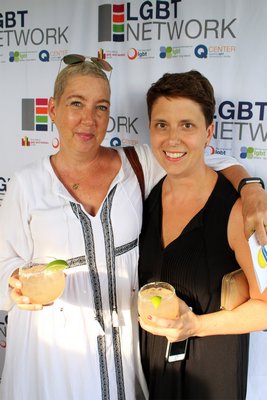 Sarah Christ and Marthe Belesis.