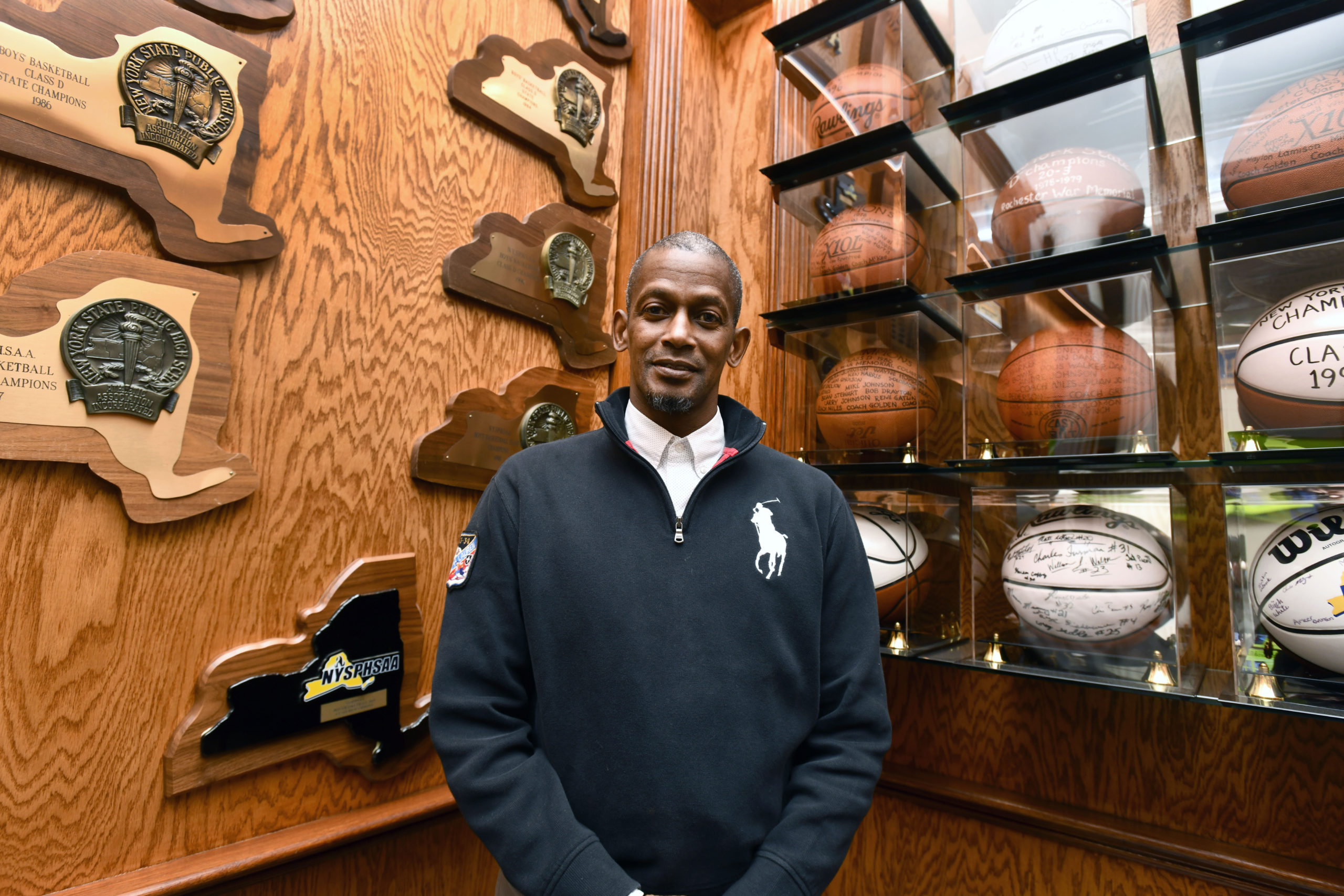 Headed To The Hall 
November 14 -- Bridgehampton's Carl Johnson will be inducted into New York State Basketball Hall of Fame in March 2020. “I was speechless. I had to look at the text again,” Johnson said. “I was like, this is crazy. It’s an unbelievable honor. I never thought it was going to happen. Most coaches go into coaching because you love the game, and we’re not thinking about anything but trying to help kids out and win a championship and help the kids be the best they can be and reach their goals.”