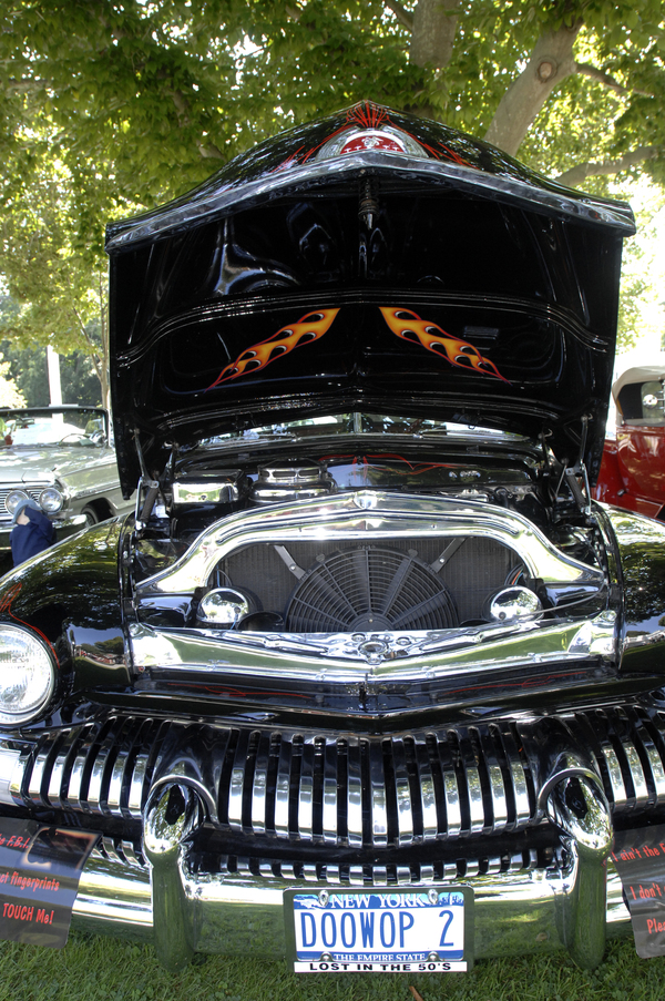 A 1951 Mercury Sport Coupe.
