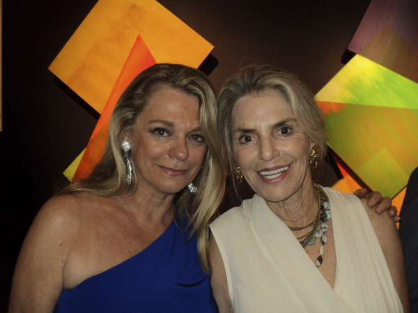ebbie Bancroft and Dorothy Lichtenstein at the Parrish Art Museum's Midsummer Party.