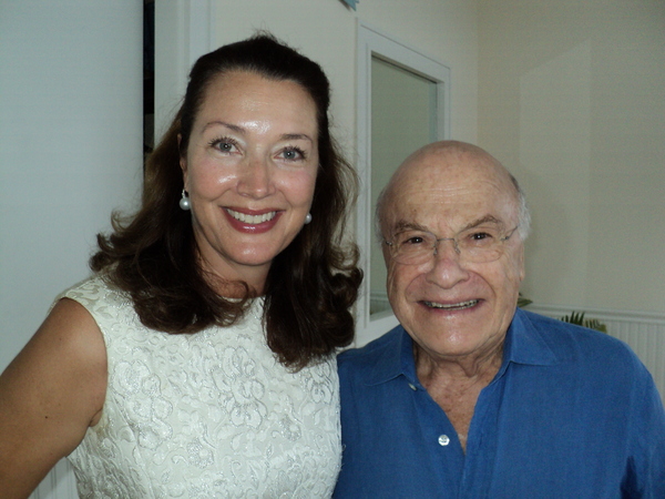 Lisa McCarthy and Dr. Lewis Berman at the ARF Beach Ball Party.
