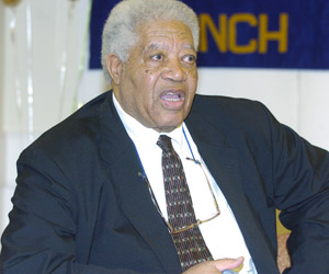 Eastern Long Island NAACP President Lucius Ware.
