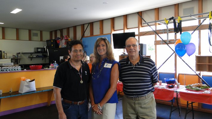 Retiring YMCA East Hampton RECenter Executive Director Juan Castro