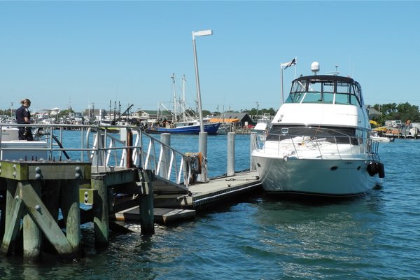 The In The Clutch at Coast Guard Station Montauk on Sunday. KYRIL BROMLEY