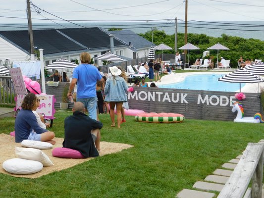 Lyft granted passengers access to a private soiree overlooking the ocean in Montauk over the weekend.  ELIZABETH VESPE