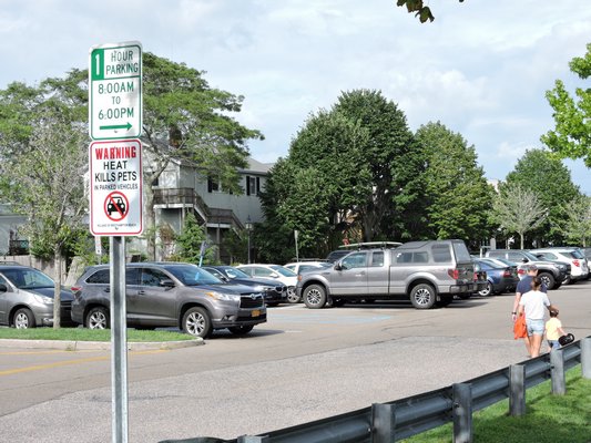 The Westhampton Beach Village Board is working to change the parking restrictions on Hulse Court and handicap spaces on Main Street. ELSIE BOSKAMP