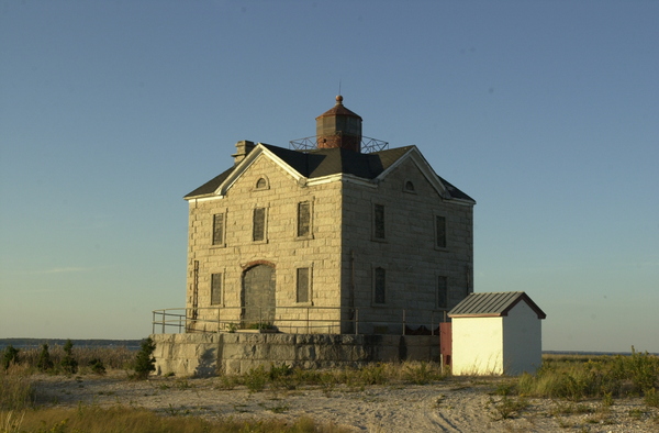 The Cedar Island Lighthouse in East Hampton.   DANA SHAW