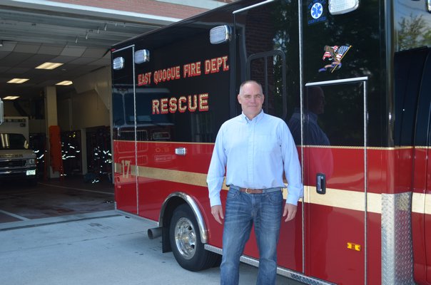  EMT for East Quogue Fire Department and Volunteer Ambulance Alexa Gorman