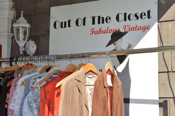Out of the Closet in Water Mill is closing at the end of September after 24 years. ALISHA STEINDECKER