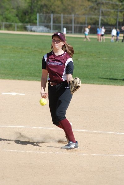 Samantha Wesnofske had a hard time finding the plate in the loss at Babylon in last week's playoff opener. DREW BUDD