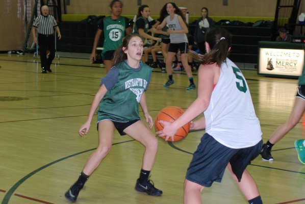Julia Magro is one of a handful returning players for the Lady Hurricanes. DREW BUDD
