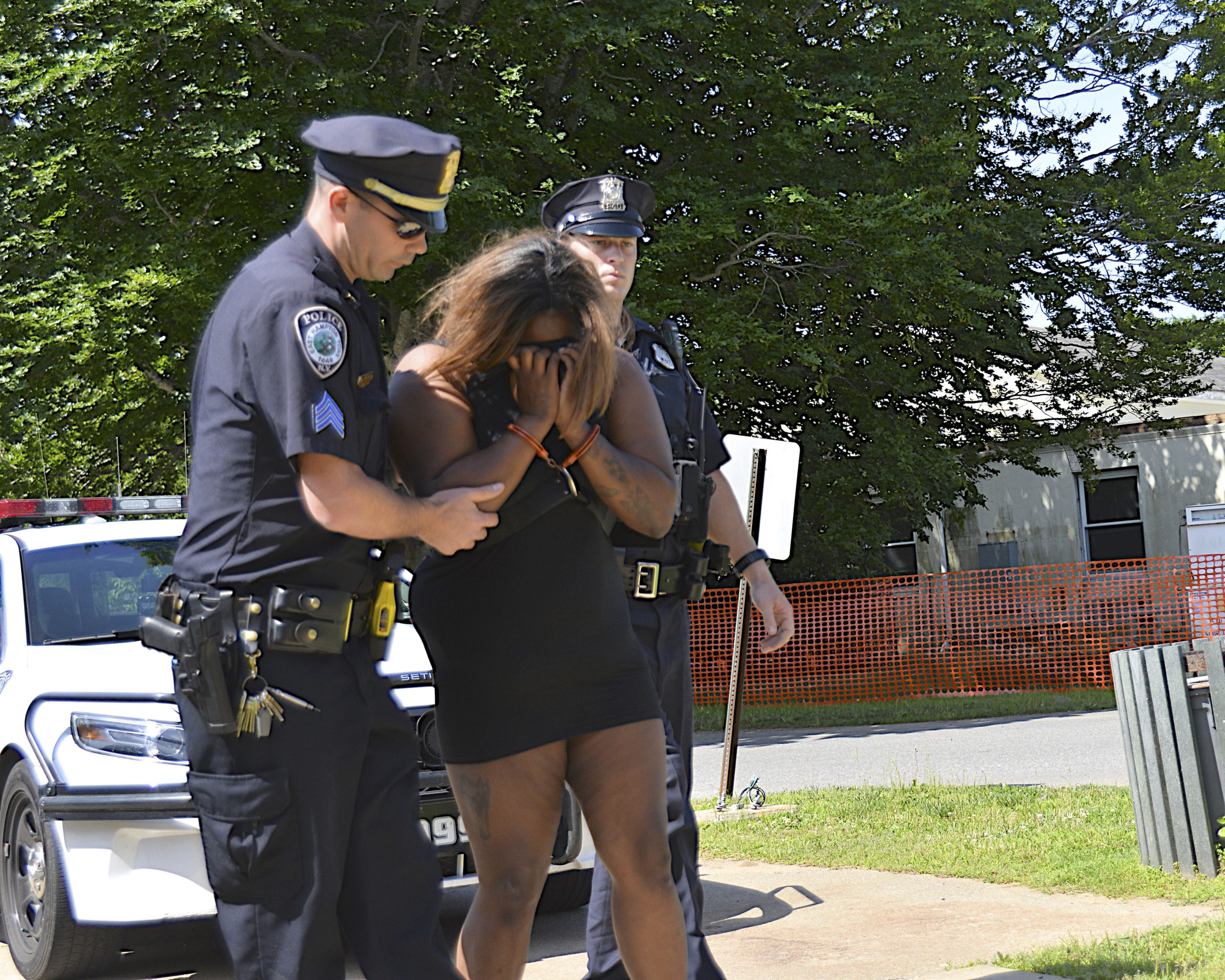 'Beyond Tragic'
July 3 -- A 24-year-old mother who investigators say had killed her two toddlers earlier in the day begged East Hampton Town Police officers to shoot her as they approached her car in Montauk last Thursday afternoon, June 27. The woman, Tenia Campbell of Medford, had told her mother over the phone that afternoon that her two “babies,” twin 2-year-old girls Jasmine and Jaida, were dead, and that she was driving to a beach, where she planned to kill herself—sparking a countywide search for the minivan she was driving. The van and its occupants were found at Montauk County Park.