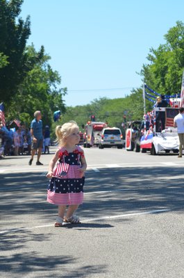 Southampton Village drew a large crowd for the annual Fourth of July parade.