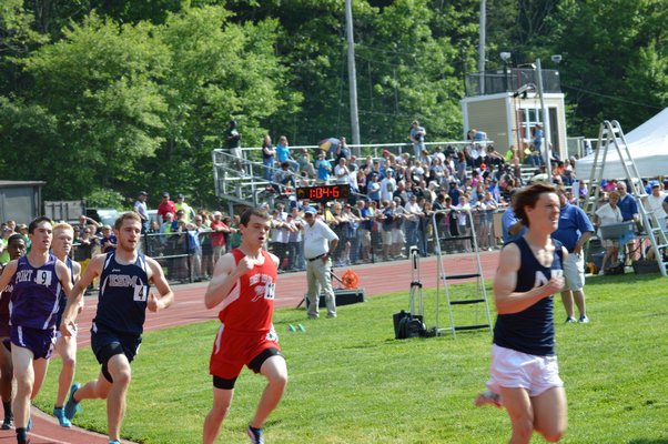 Thomas Meehan of ESM will be heading to the New York State Championships in the 800-meter run. Morley Quatroche III