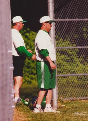 Dave Goodman has coached numerous sports at Hampton Bays. JAMES HAAG