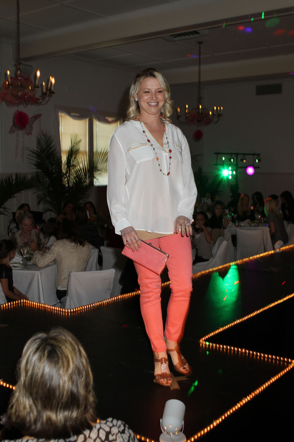 Maddison Mackie modeled an outfit from Vineyard Vines at The Generation Runway Fashion Show Fundraiser held at 230 Elm on Sunday benefiting the Flying Point Foundation for Autism.
