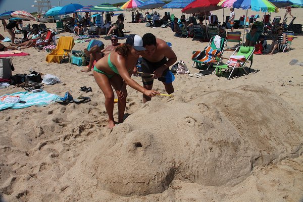 The Clamshell Foundation's 27 Annual Sandcastle Contest on Sunday