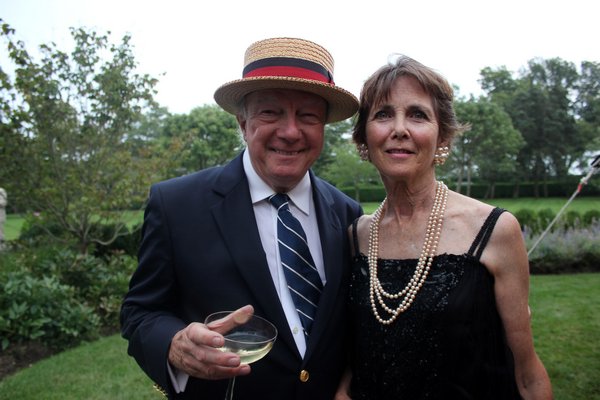 Jim Herbert and Barbara Sartorius.