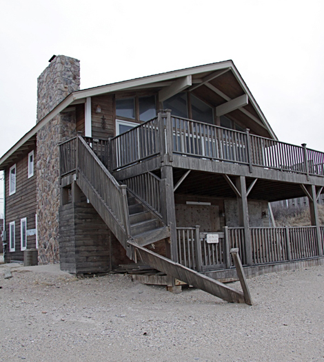 The beach along Soundview Drive.