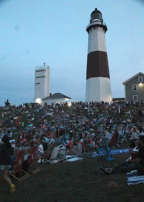 The Montauk Music Festival Rocks the Lighthouse on Saturday evening.