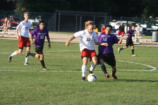 The Pierson boys soccer team beat Greenport last week and remained unbeaten in League VIII. CAILIN RILEY