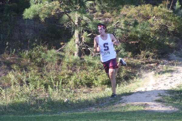  was third overall in the boys varsity race. CAILIN RILEY