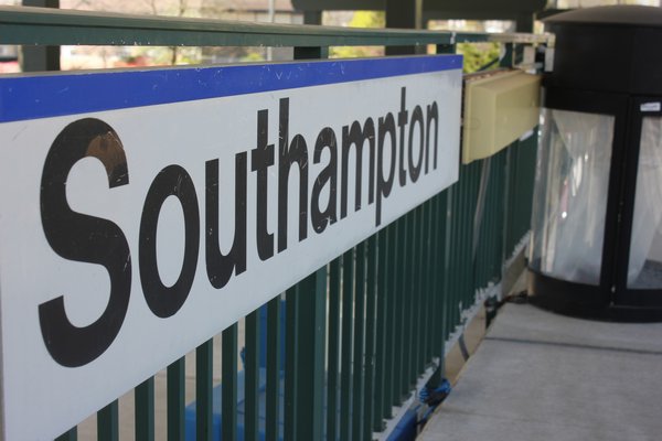 The Southampton Train Station. VALERIE GORDON 