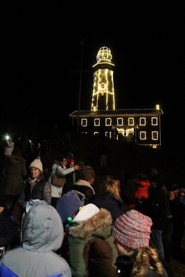The Lighhouse is lighted.