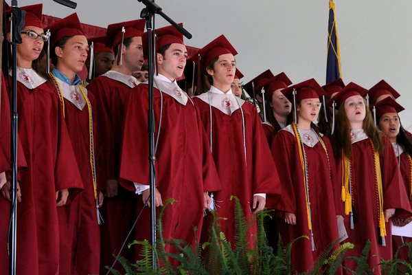 The East Hampton High School Class of 2014.
