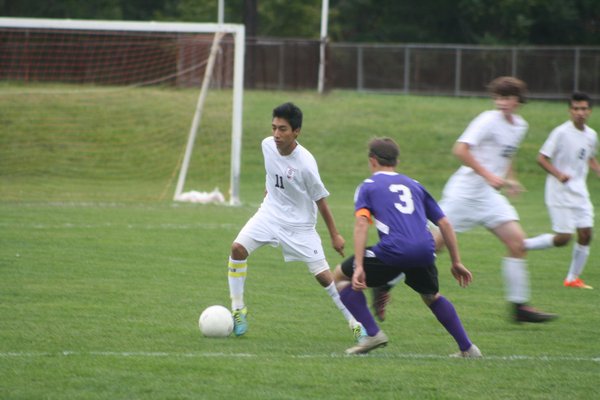 Charlie Pintado scored twice for Pierson in a win over Port Jefferson. CAILIN RILEY