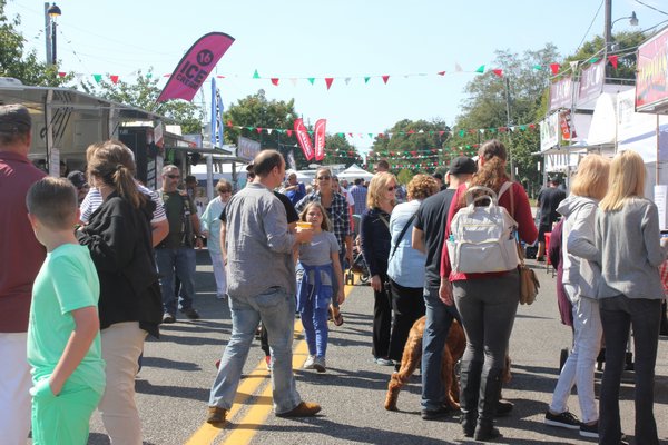 The San Gennaro Feast of the Hamptons was held this past weekend along Good Ground Road in Hampton Bays. VALERIE GORDON