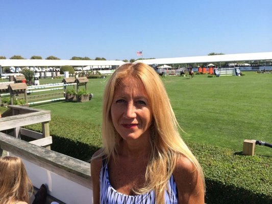 Southampton Town Councilwoman Christine Scalera will host a beach cleanup at Coopers Beach in Southampton Village on August 25. COURTESY CHRISTINE SCALERA