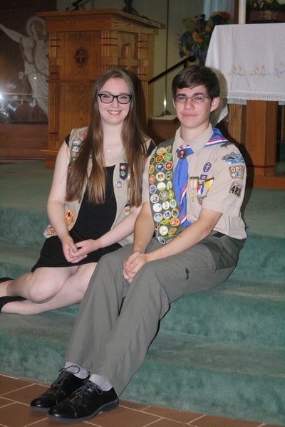  while Gary became an Eagle Scout. CAILIN RILEY