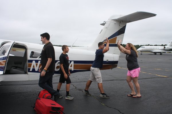  which uses volunteer pilots to help families in need. COURTESY THE SHELTER ISLAND REPORTER