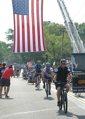 Scenes from Soldier Ride on Saturday. KYRIL BROMLEY