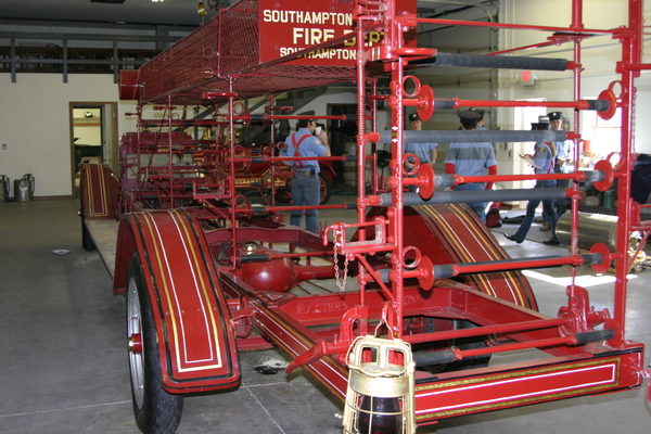 Southampton Fire Department has owned this fire truck the department  for 100 years.