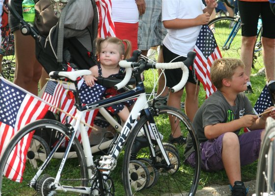 Scenes from Soldier Ride on Saturday. KYRIL BROMLEY