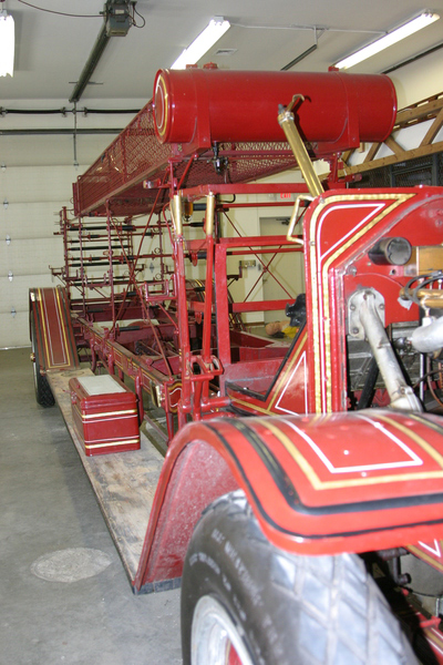 Southampton Fire Department has owned this fire truck the department  for 100 years.